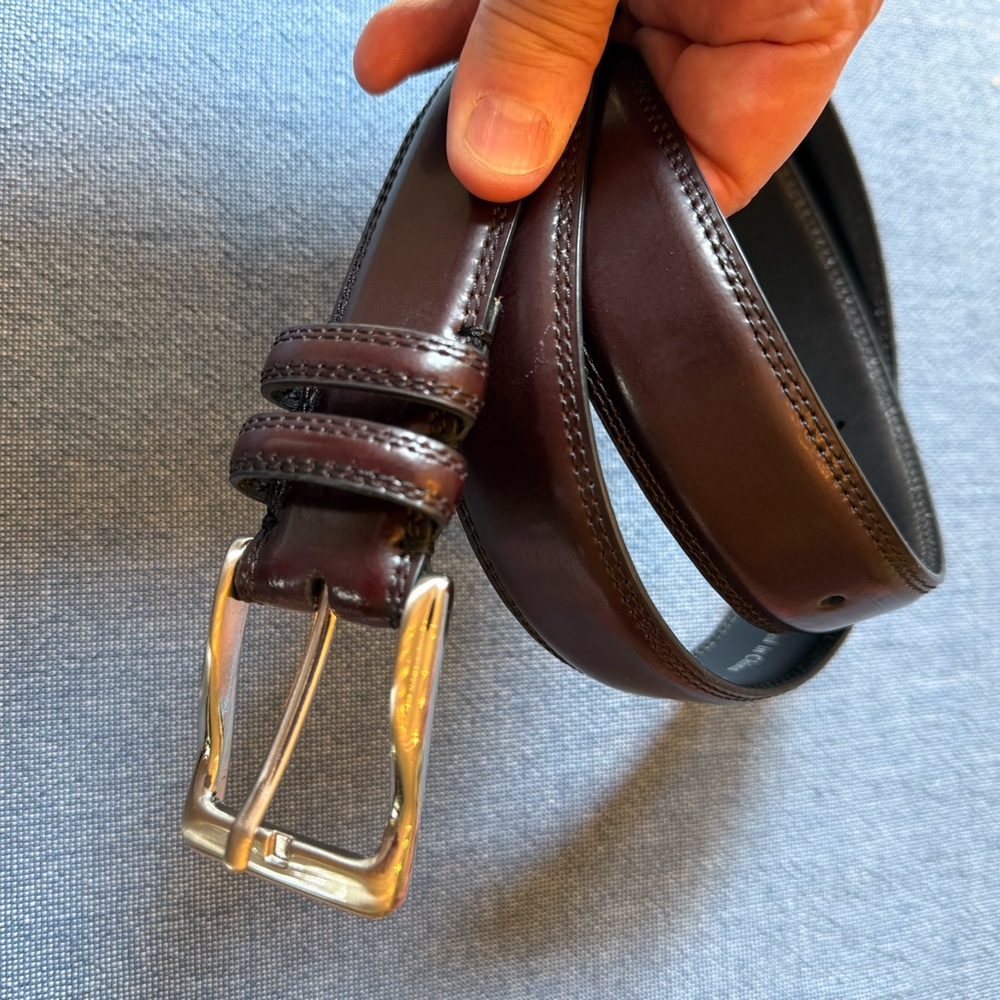 Men's Brown Leather Belt